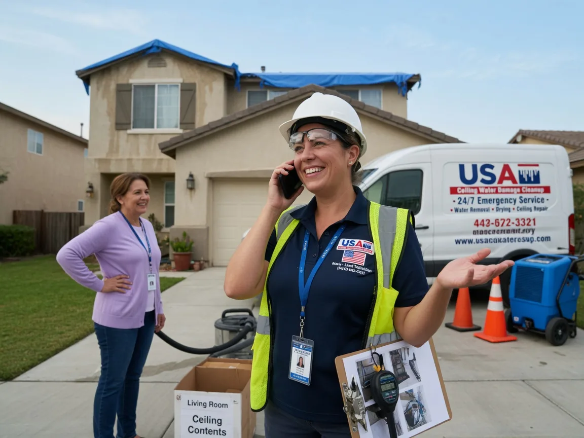 Ceiling Water Damage Restoration Cleveland, OK FAQs